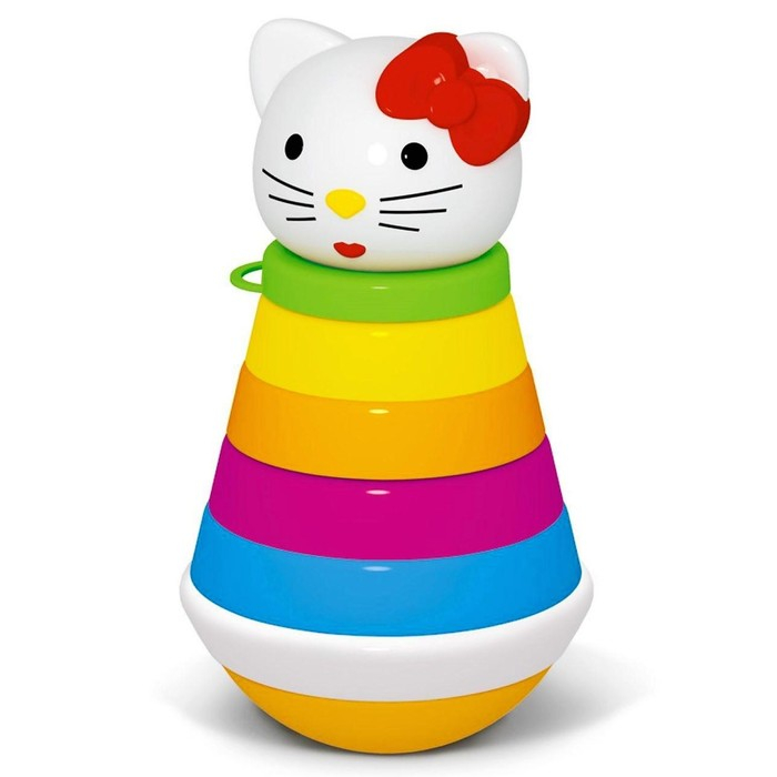 Пирамидка малая «Неваляшка», МИКС Пирамидка малая «Неваляшка», МИКС