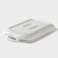 Блюдо керамическое &laquo;Сьюзен&raquo;, 29,5&times;17,5 см, цвет белый