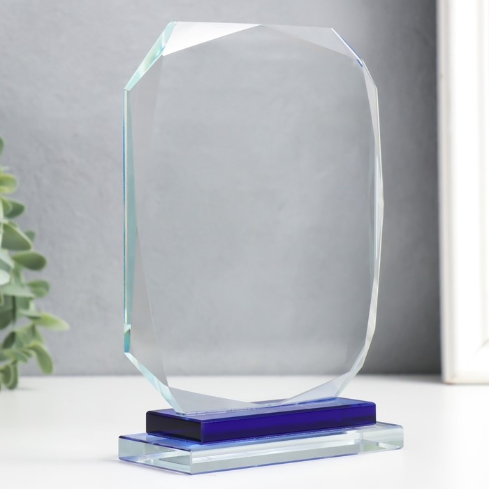 Стела наградная стекло Стела наградная стекло "Орден" 17,5х12,5х5 см