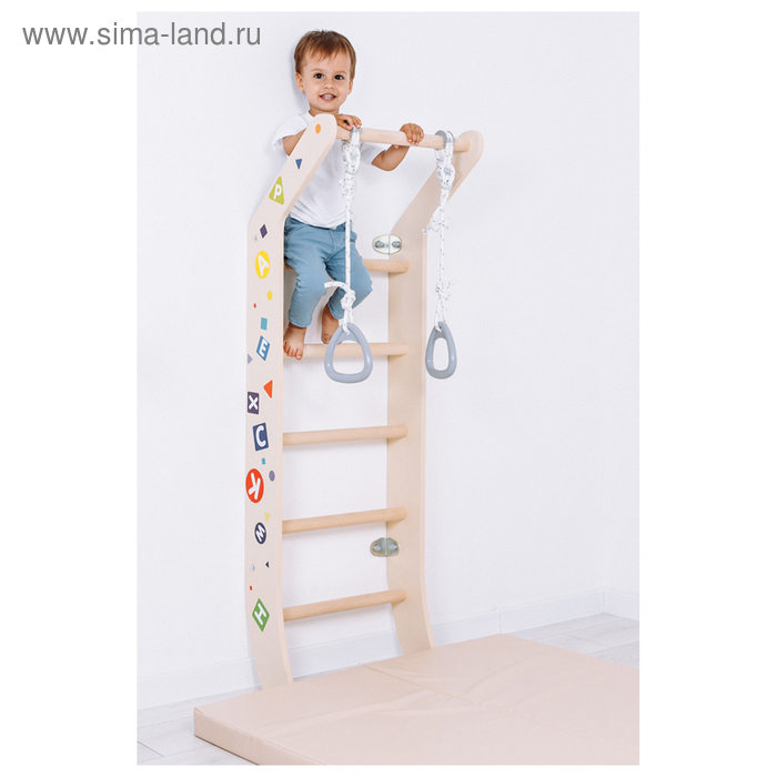 Детский спортивный комплекс Eco 3 Luna, цвет кремовый