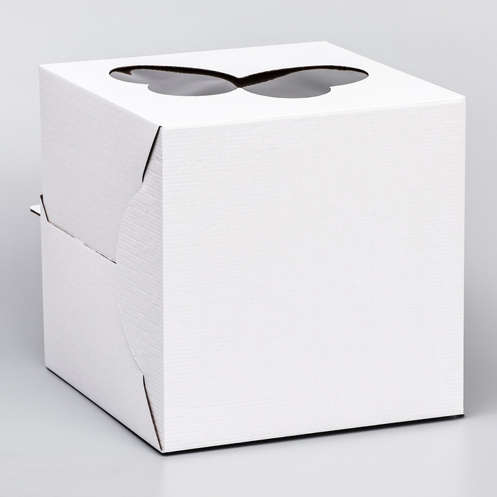 Кондитерская упаковка, 2 окна, 28 х 28 х 30 см Кондитерская упаковка, 2 окна, 28 х 28 х 30 см