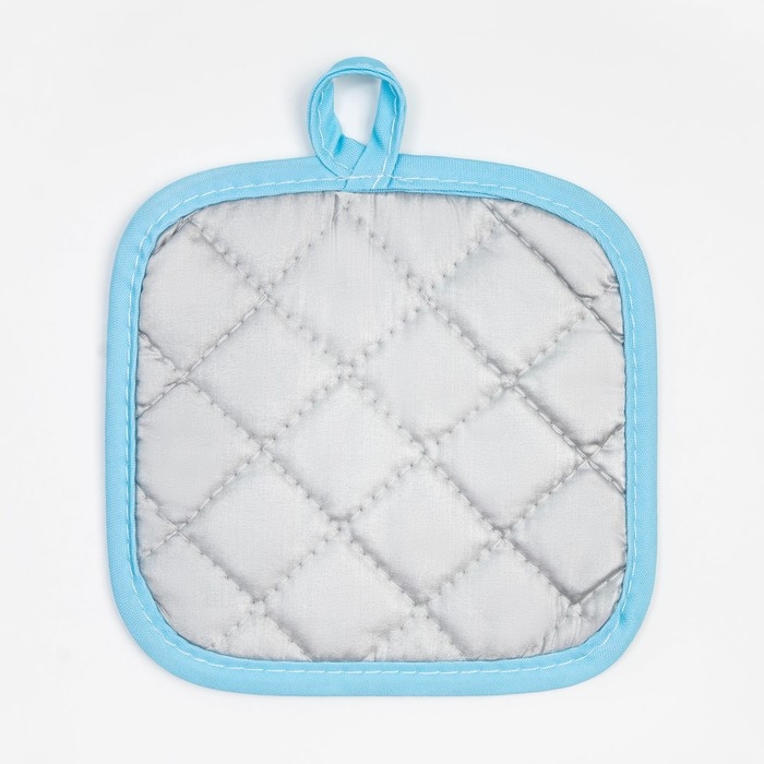 Кухонный набор 2 прихватки Этель &laquo;Бабочки&raquo; , прихватка 17х17 см, варежка 24х16 см, 100% п/э