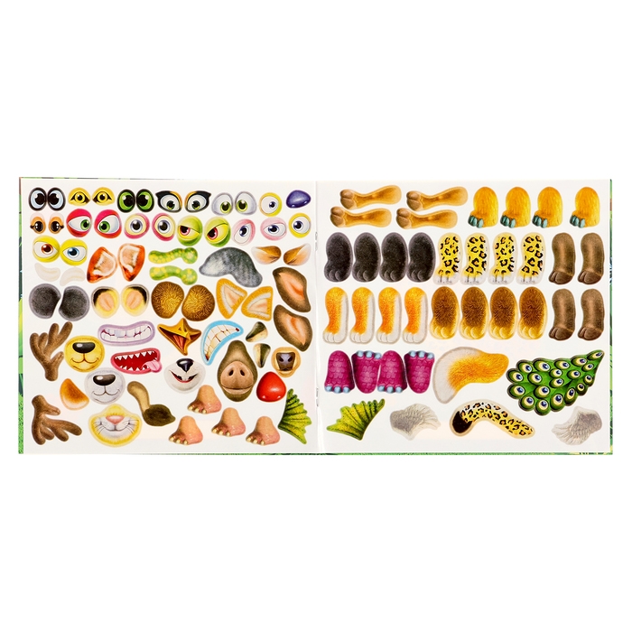 Сделай своего Чудо-Зверя «Топотун», книга с наклейками Сделай своего Чудо-Зверя «Топотун», книга с наклейками