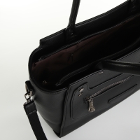 Сумка женская тоут, на молнии, цвет чёрный Сумка женская тоут, на молнии, цвет чёрный