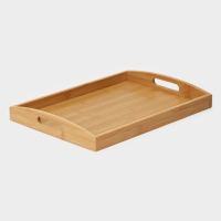 Поднос с ручками Доляна Striata, 41&times;28&times;5 см, бамбук