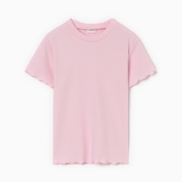 Футболка для девочки MINAKU, цвет розовый, рост 128 см
