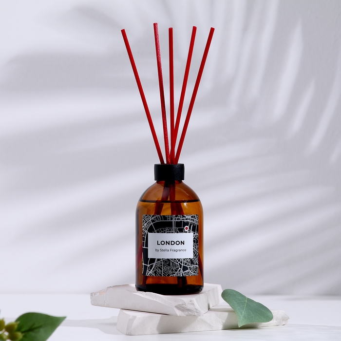 Диффузор ароматический,  "LONDON", ветивер, пачули, 100мл