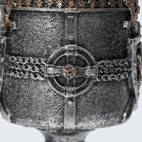 Бокал «Щит», 200 мл, 8×19 см, цвет серебряный Бокал «Щит», 200 мл, 8×19 см, цвет серебряный