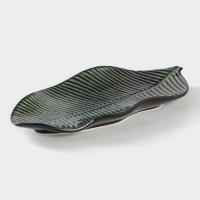 Блюдо керамическое сервировочное «Лист», 34×16 см Блюдо керамическое сервировочное «Лист», 34×16 см