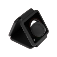 Беспроводная зарядка 3 в 1 H39, 15 W, подсветка, поддержка MagSafe, складная, стекло, чёрная Беспроводная зарядка 3 в 1 H39, 15 W, подсветка, поддержка MagSafe, складная, стекло, чёрная