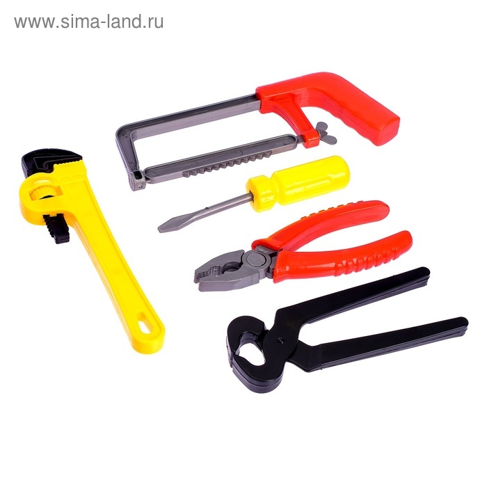 Набор инструментов &laquo;Плотник&raquo;, 5 предметов, МИКС