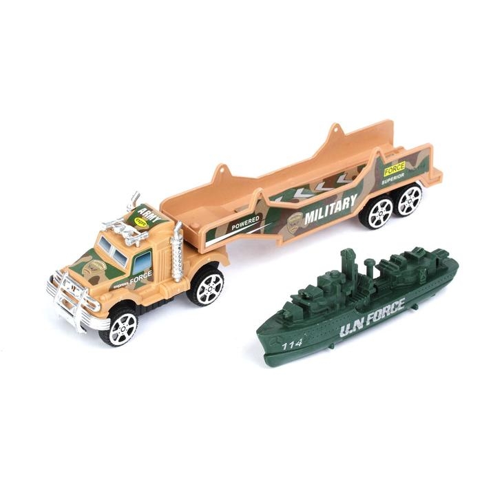 Грузовик инерционый «Военный», цвета МИКС Грузовик инерционый «Военный», цвета МИКС