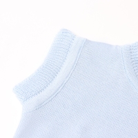 Комбинезон детский вязаный MINAKU, рост 92-98, цвет голубой