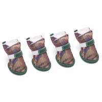 Ботинки для собак "Боец", набор 4 шт, размер 2 (подошва 4,5 х 3,7 см) камуфляж Ботинки для собак "Боец", набор 4 шт, размер 2 (подошва 4,5 х 3,7 см) камуфляж