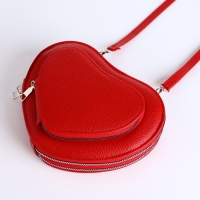 Сумка женская кросс-боди на молнии, цвет красный Сумка женская кросс-боди на молнии, цвет красный