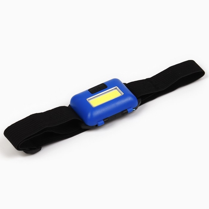 Фонарь налобный &laquo;Крутой рыбак&raquo;, синий