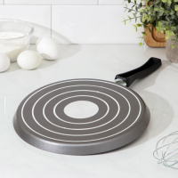 Сковорода блинная Discovery, d=25 см, пластиковая ручка, антипригарное покрытие, цвет серый Сковорода блинная Discovery, d=25 см, пластиковая ручка, антипригарное покрытие, цвет серый