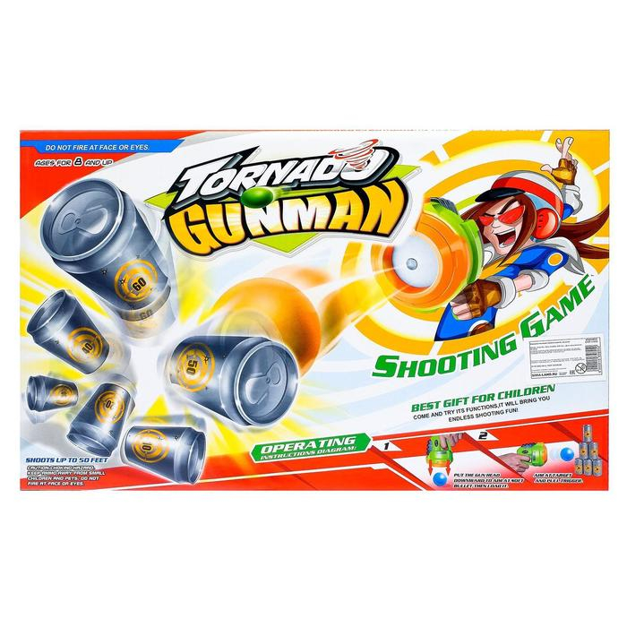 Игровой набор «Стрельба по баночкам» Игровой набор «Стрельба по баночкам»