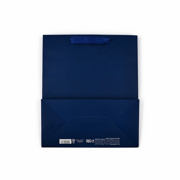 Пакет ламинированный вертикальный For the best man, ML 23 х 27 х 11.5 см