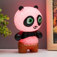 Ночник "Панда" LED RGB от батареек 3хLR44  7х7х11см RISALUX