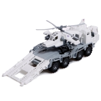 Военный тягач &laquo;Арктика&raquo;, с вертолетом