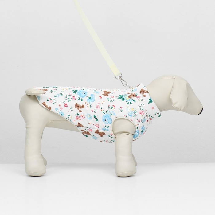 Куртка для собак "Ласка"с поводком, размер XL