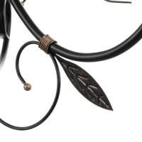 Люстра "Ариэль" 3xE14 40Вт черно-золотой 58х58х40,5-100 см BayerLux Люстра "Ариэль" 3xE14 40Вт черно-золотой 58х58х40,5-100 см BayerLux