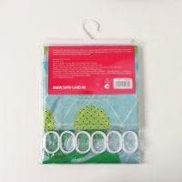 Штора для ванной Доляна &laquo;Фламинго&raquo;, 180&times;180 см, EVA