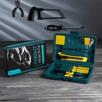 Набор инструментов &laquo;Гигант ремонта&raquo; с отверткой индикаторной, 11 предметов