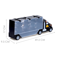 Грузовик &laquo;Перевозчик&raquo;, в комплекте 10 машин и 2 вертолёта