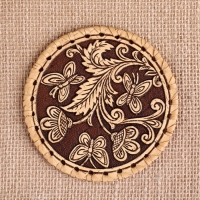 Подставка под горячее "Вальс бабочек"