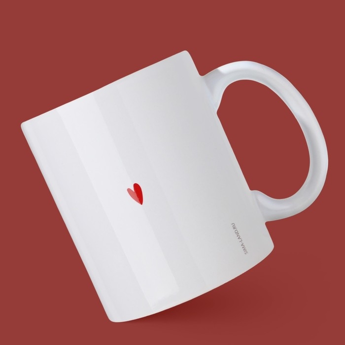 Кружка керамическая &laquo;Твоя любовь&raquo;, 320 мл, цвет белый