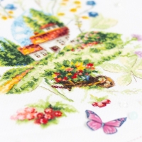 Набор для вышивания "Летние зарисовки" 21 х 26