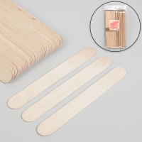 Шпатели для депиляции, деревянные, 20 × 2,3 см, 50 шт Шпатели для депиляции, деревянные, 20 × 2,3 см, 50 шт