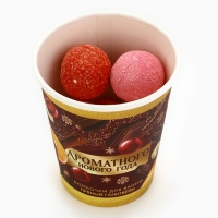 Подарочный набор косметики новогодний &laquo;Ароматного года!&raquo;, бомбочки для ванны, 6 х 20 г, аромат пряного глинтвейна, Новый Год