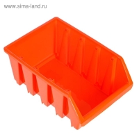 Лоток для метизов №4, 350х235х155 мм, оранжевый Лоток для метизов №4, 350х235х155 мм, оранжевый