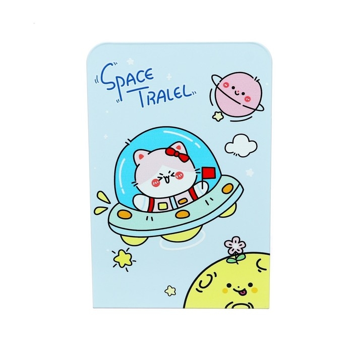 Подставки для книг Подставки для книг "Зверушки", 2 штуки, голубые