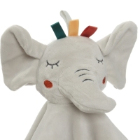 Комфортер - игрушка &laquo;Слоник Эли&raquo;, погремушка, прорезыватель, цвет серый, Крошка Я