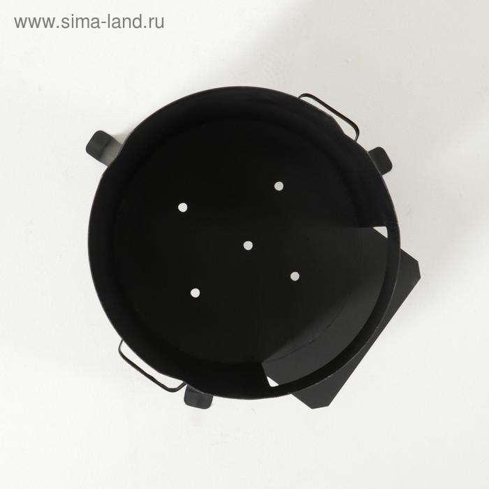 Набор для плова: казан 12л, печь под казан, шумовка 47см