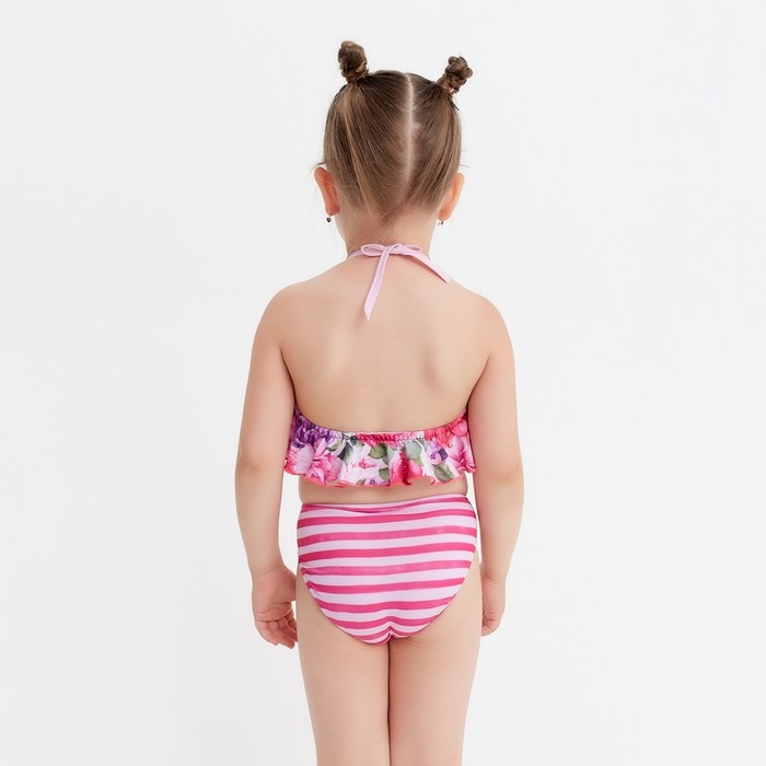 Купальник раздельный для девочки KAFTAN Купальник раздельный для девочки KAFTAN "Little princess" рост 122-128 (34) см, 7-8 лет