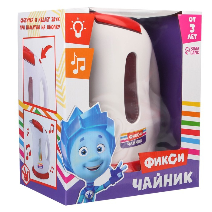 Фикси-чайник &laquo;Время чаепития&raquo;, Фиксики, свет, звук