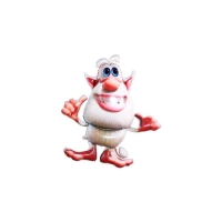 Шар фольгированный 24" &laquo;Буба&raquo;, фигура, в инд уп.