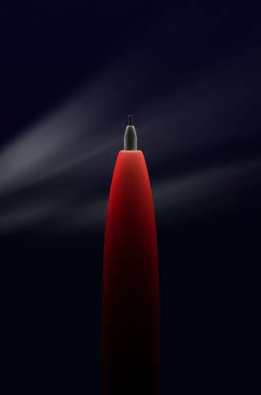 Карандаш механический Prodir DS8 MRR-C Soft Touch, красный Карандаш механический Prodir DS8 MRR-C Soft Touch, красный