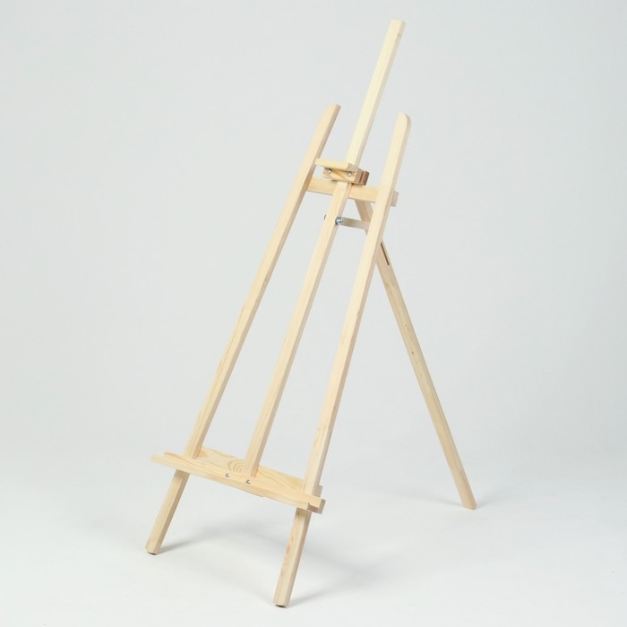 Мольберт тип &laquo;Лира&raquo; 145 х 52 см, с бегунком, неокрашенное дерево, Calligrata