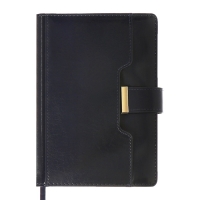 Ежедневник недатированный, A5 136 листов, кожзам, deVENTE. Prestige, твердая обложка с поролоном, карман, перфорация, ляссе, блок 70%, синий Ежедневник недатированный, A5 136 листов, кожзам, deVENTE. Prestige, твердая обложка с поролоном, карман, перфорация, ляссе, блок 70%, синий