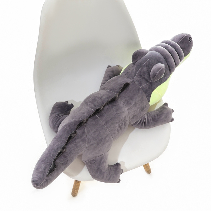 Мягкая игрушка &laquo;Крокодил&raquo;, 80 см, цвет серый