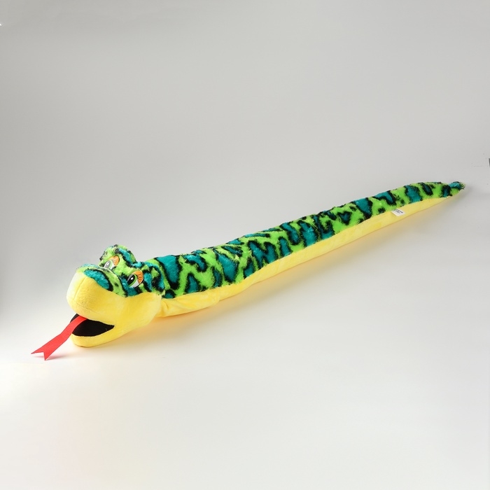 Мягкая игрушка &laquo;Змея&raquo;, 112 см , цвет зелёный