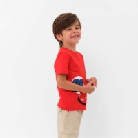 Футболка детская Disney "Тачки", рост 98-104 (30), красный Футболка детская Disney "Тачки", рост 98-104 (30), красный