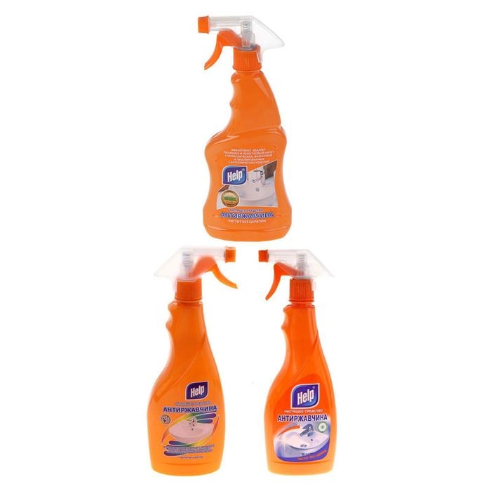 Чистящее средство Help Чистящее средство Help "Антиржавчина", спрей, для ванной комнаты, 500 мл