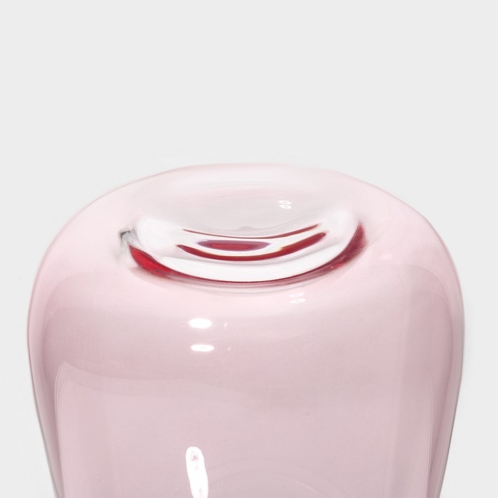 Набор стаканов стеклянных Magistro &laquo;Иллюзия&raquo;, 450 мл, 9,5&times;11,5 см, 6 шт, цвет розовый